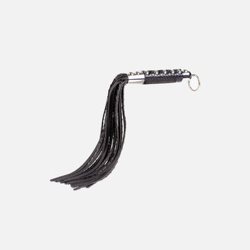 Black Studded Flogger