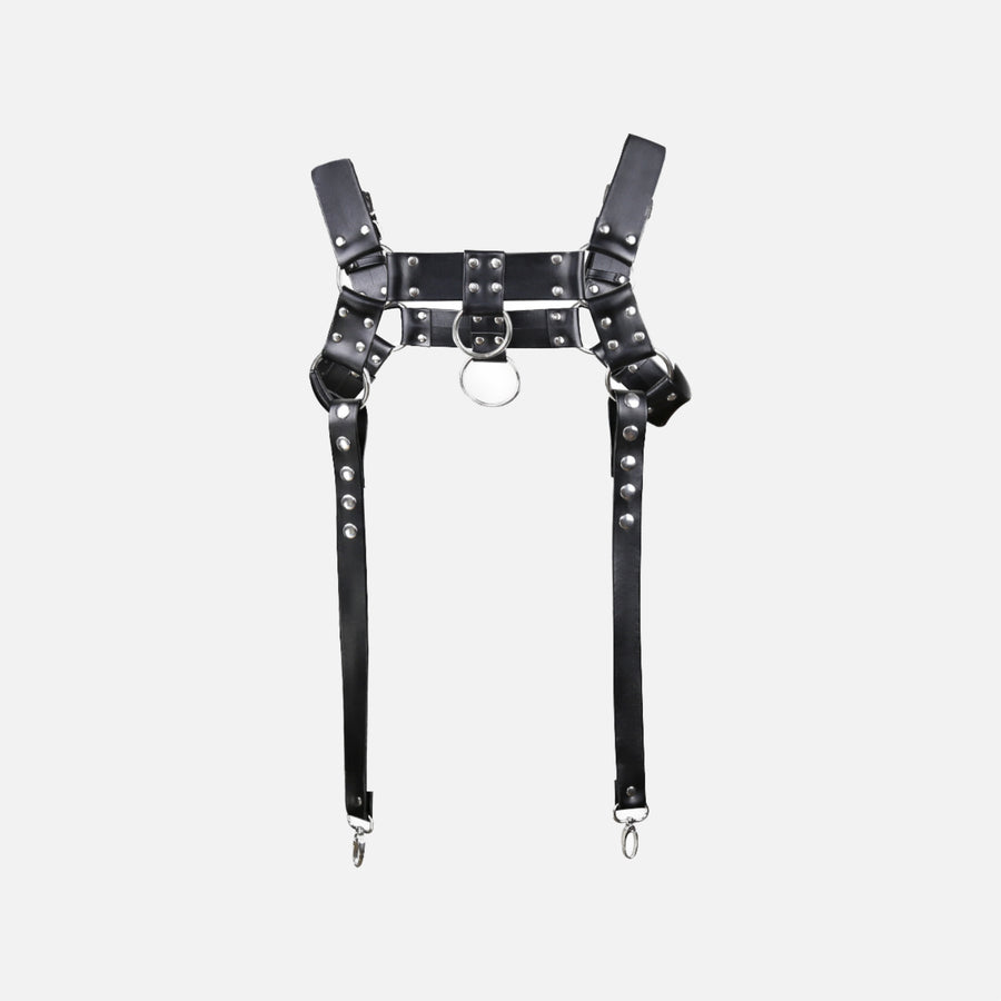 Black Adjustable Upper Body Harness