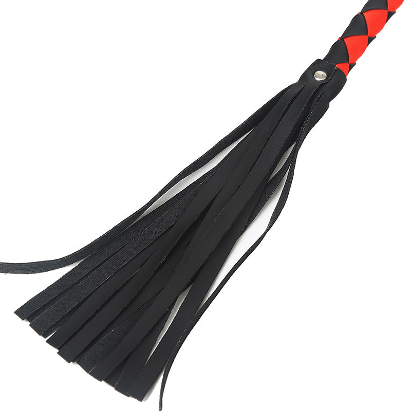 Black And Red Long Whip