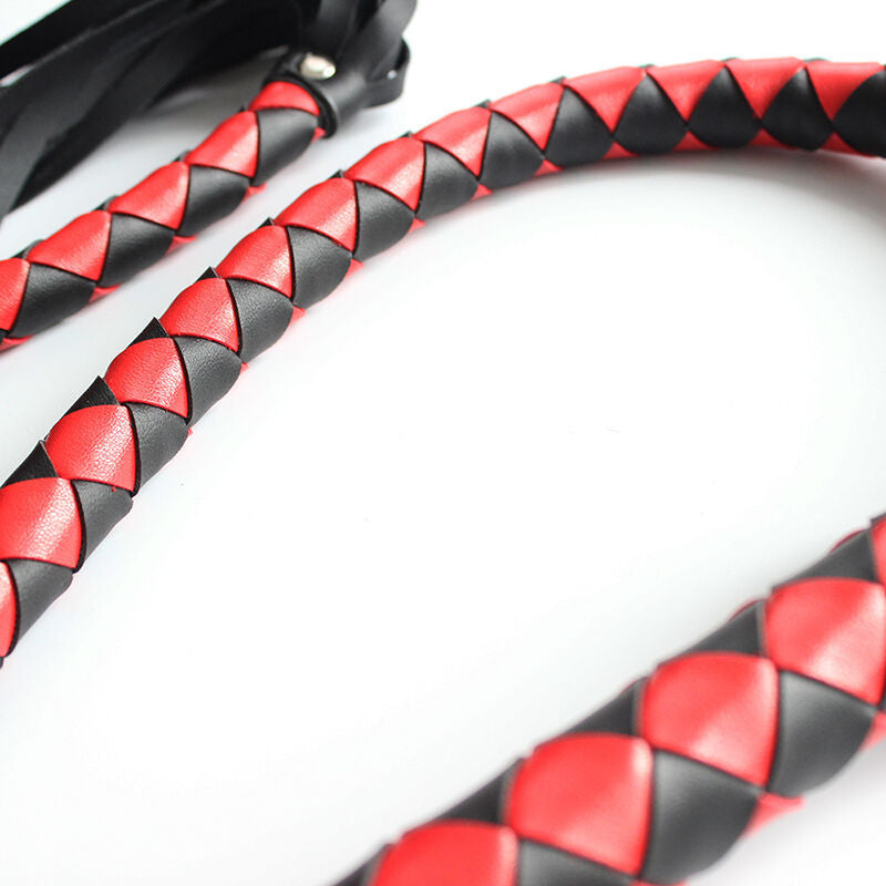 Black And Red Long Whip