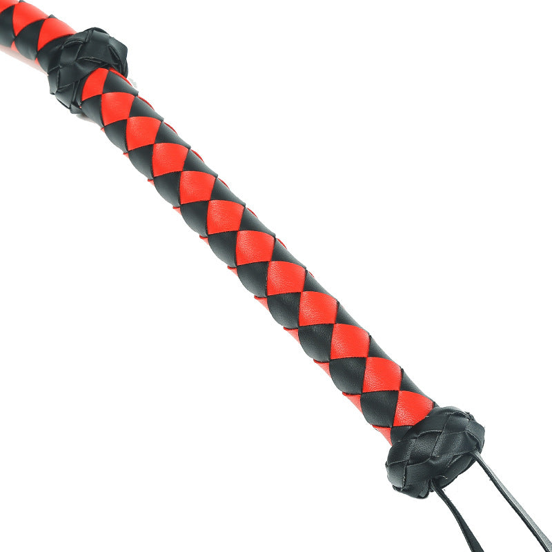 Black And Red Long Whip