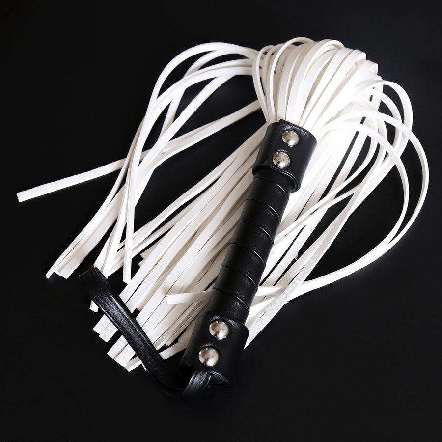 White Basic Flogger