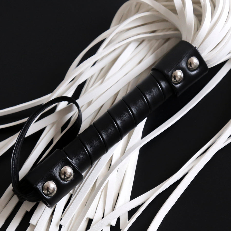 White Basic Flogger