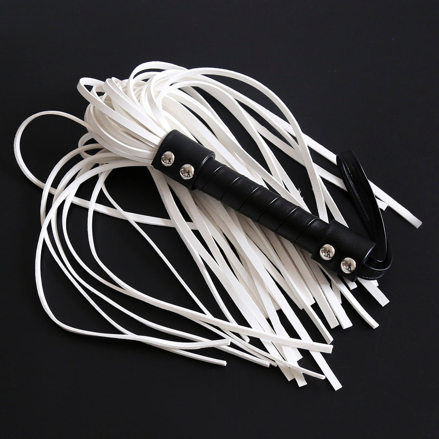 White Basic Flogger