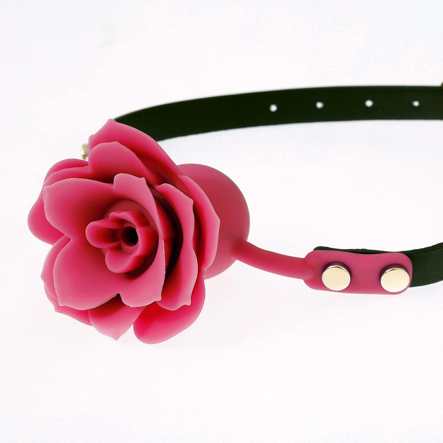 Red Rose Silicone Belt