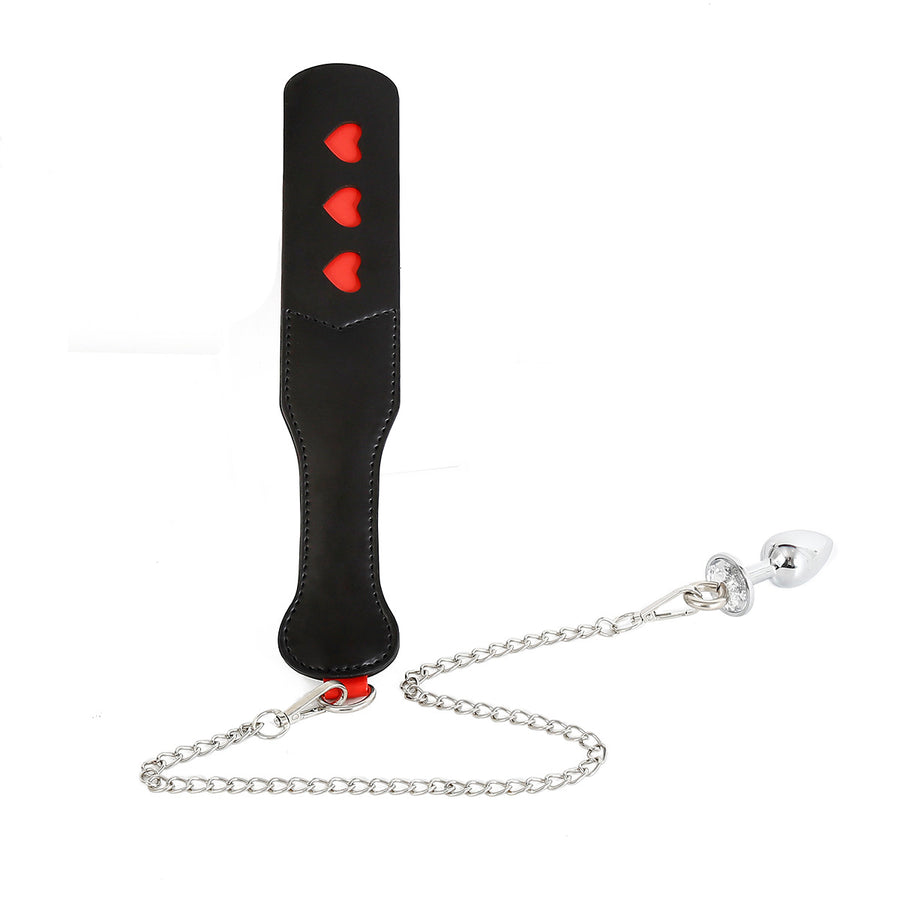 Black Heart Paddle With Plug