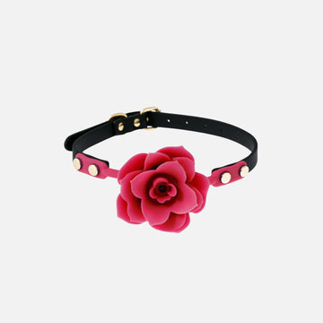 Red Rose Silicone Belt