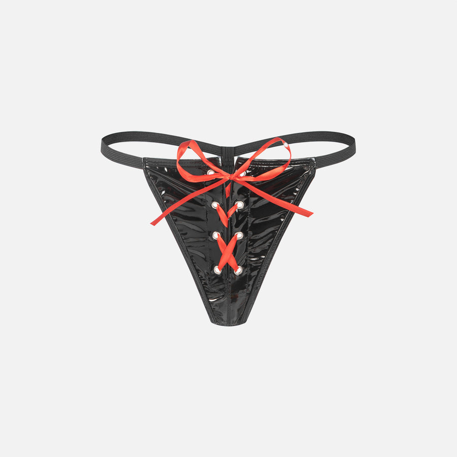 Red Ribbon Low Rise Knicker