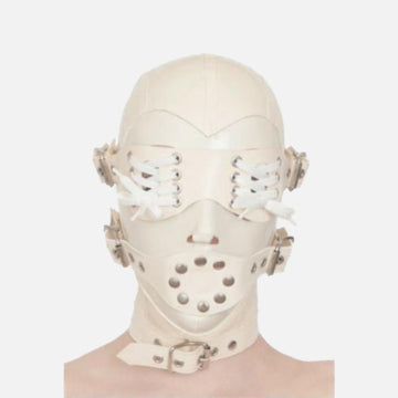 Ivory White Adjustable Strap-on Head