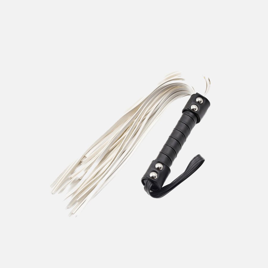 White Basic Flogger