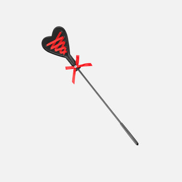 Black Heart And Red Strap Paddle