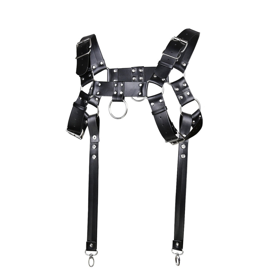 Black Adjustable Upper Body Harness