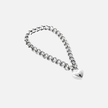 Key To My Heart Necklace Sliver