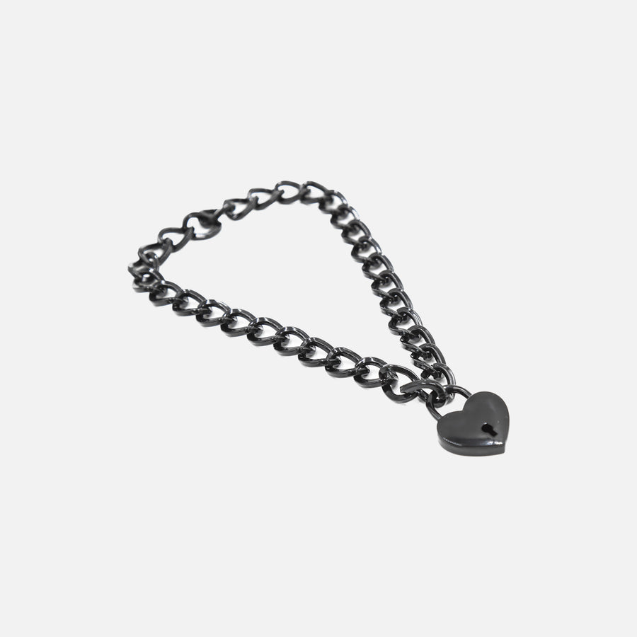 Key To My Heart Necklace Black